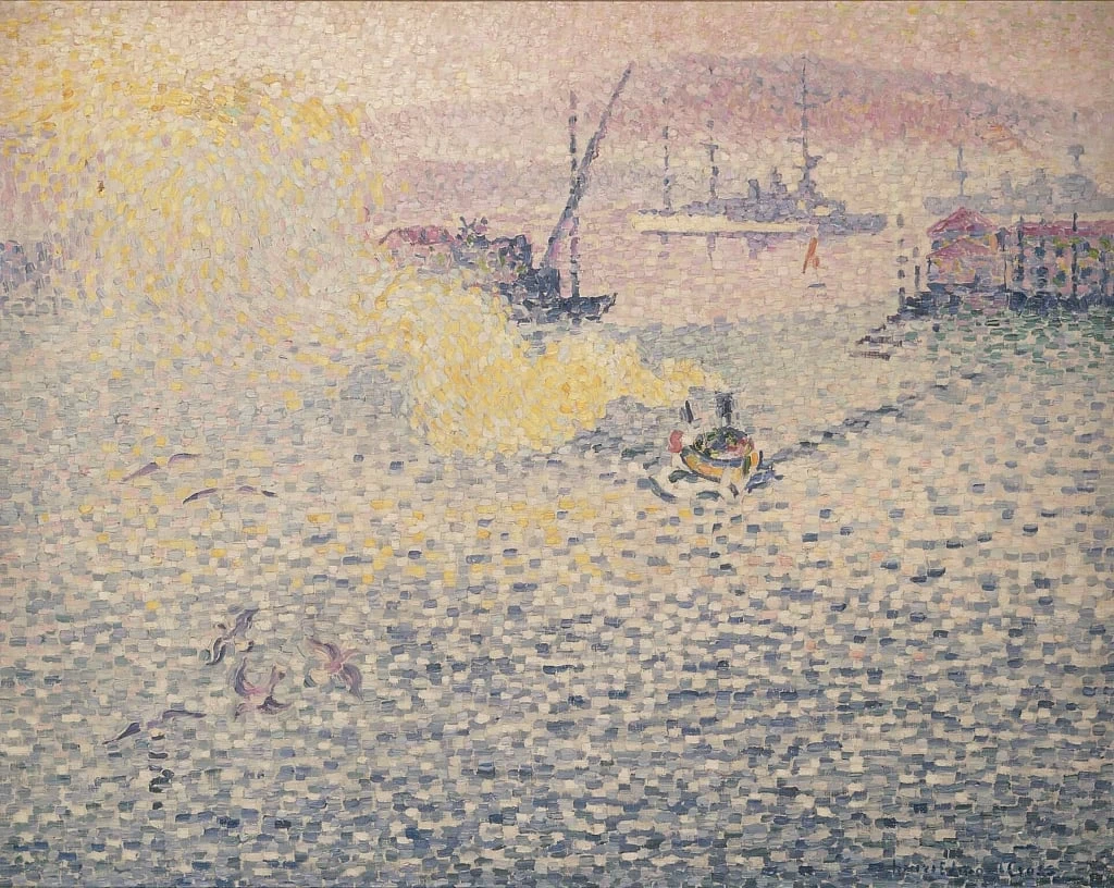 Tolone, mattina d'inverno, 1906